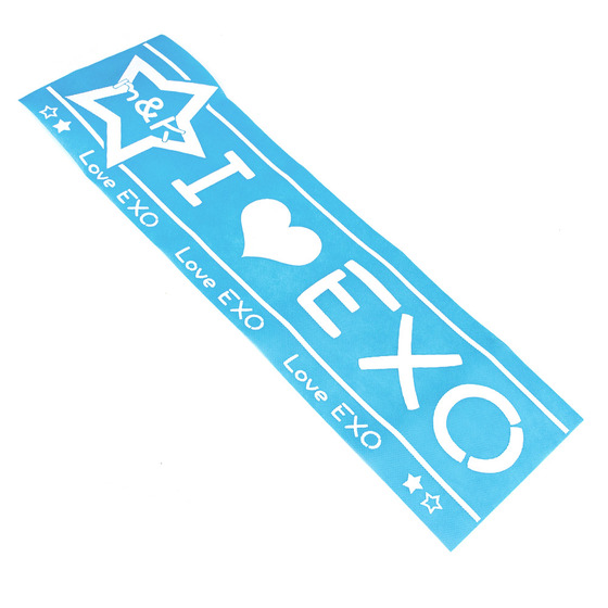 Концертный баннер I Love Exo Blue Ver. / EXO
