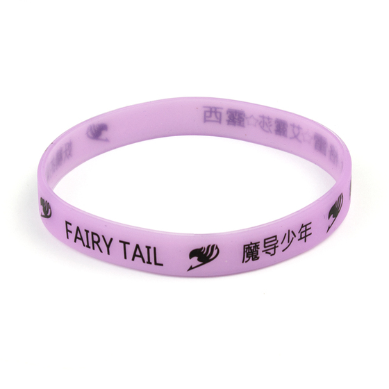 Силиконовый браслет Logotype Violet Ver. / Fairy Tail