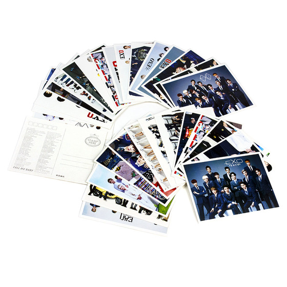 Набор почтовых карточек EXO Photo Shoots С Ver. / EXO