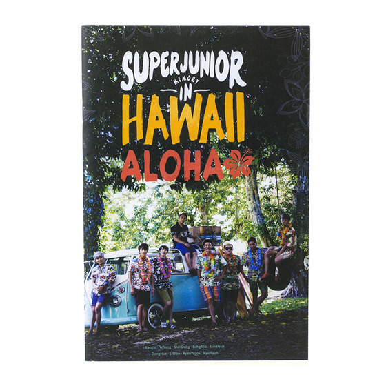 Тетрадь для записей Super Junior Memory in Hawaii "Aloha" Ver. / Super Junior