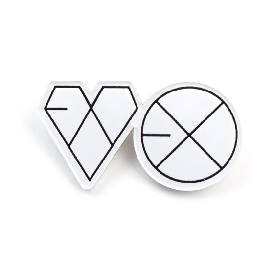 Значок EXO-M and EXO-K Logotype White Ver. / EXO
