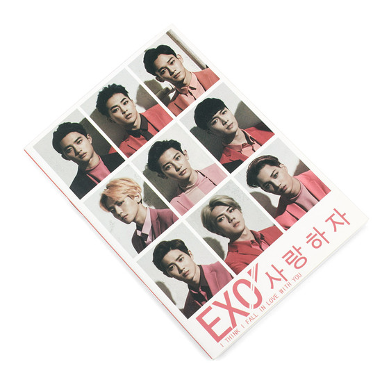 Блокнот для записей  EXO Love Me Right Japan A Ver. / EXO