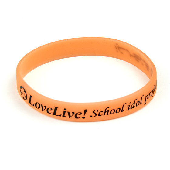 Силиконовый браслет School idol project Orange Ver. / Love Live!